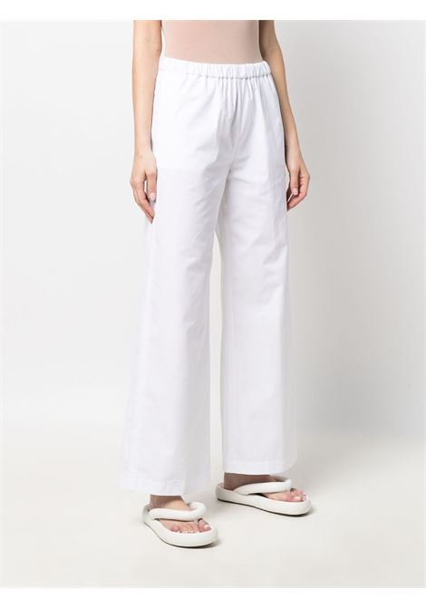 white cotton wide-leg trousers  ASPESI | 0128-D30785072